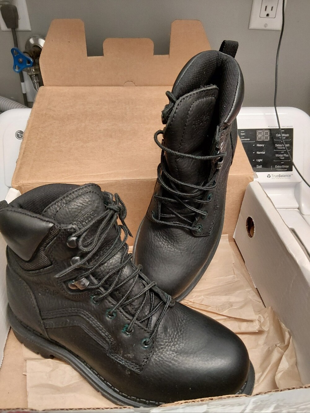 Vintage Red Wing Steel Toe Boots